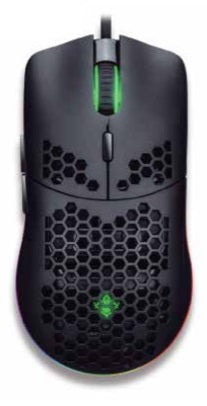 YEYIAN MOUSE GAMER RGB LINKS SERIE 3000 - NEGRO, SENSOR OPTICO LASER PIXART, RESOLUCION INTERCAMBIABLE, SWITCH HUANO, BOTONES CUSTOM-  YMG-24310