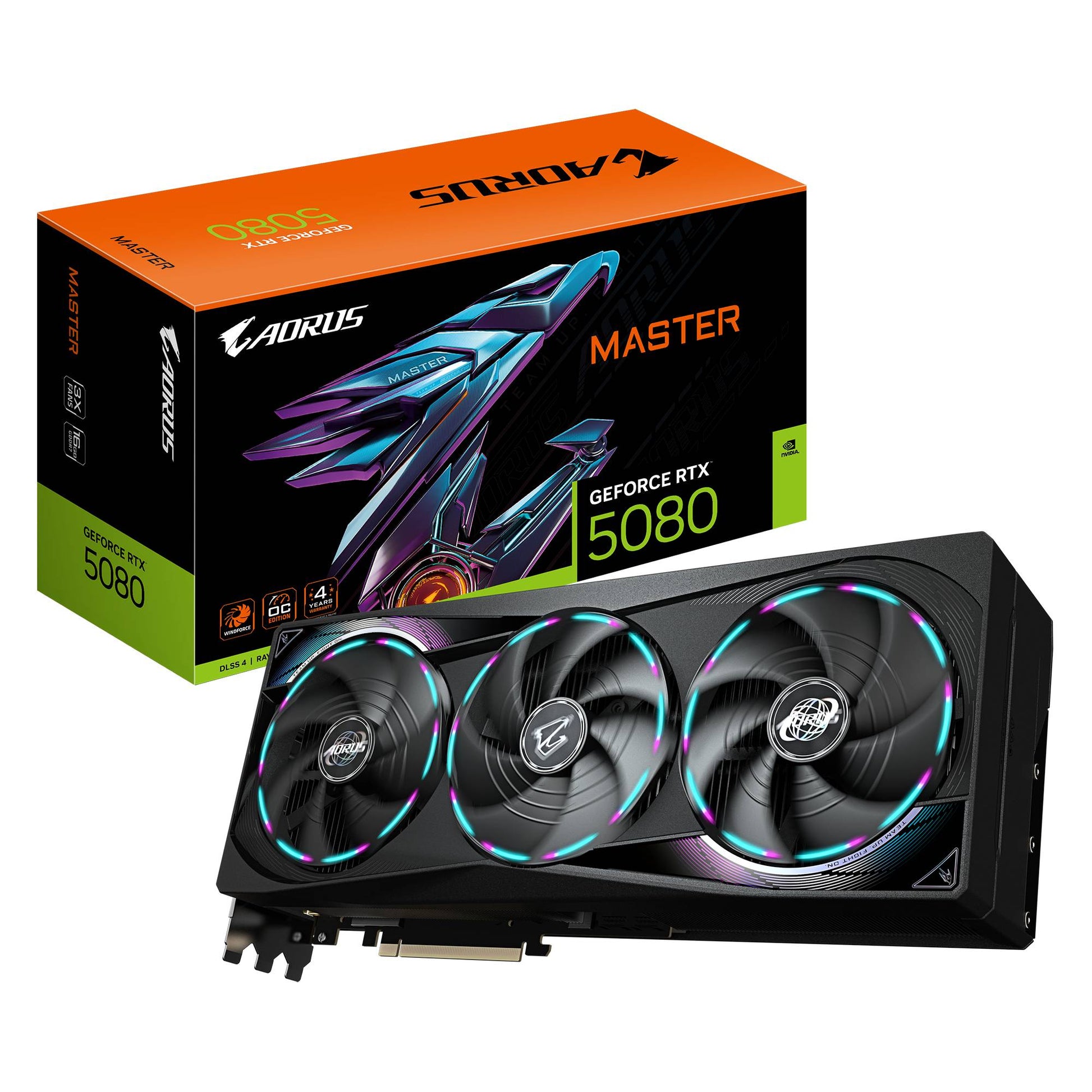 Tarjeta Gráfica Gigabyte NVIDIA GeForce RTX 5080 MASTER, 16GB 256-bit GDDR7, PCI Express 5.0