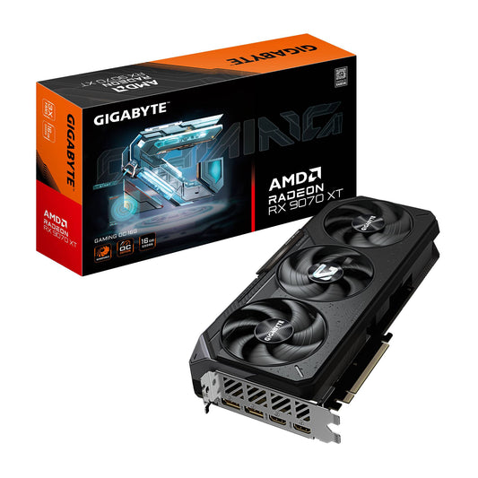Tarjeta Gráfica GIGABYTE GV-R9070XTGAMING OC-16GD  Procesamiento de gráficos Radeon™ RX 9070 XT -