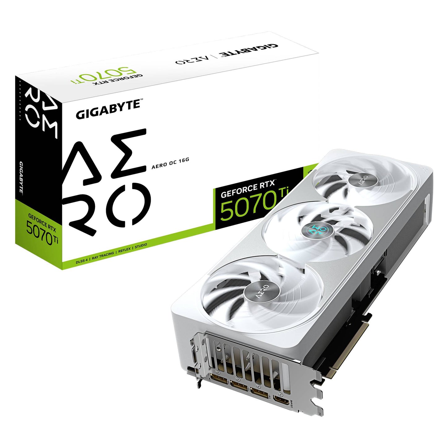 Tarjeta Gráfica Gigabyte NVIDIA GeForce RTX 5070 Ti AERO OC, 16GB 256-bit GDDR7, PCI Express x16 5.0