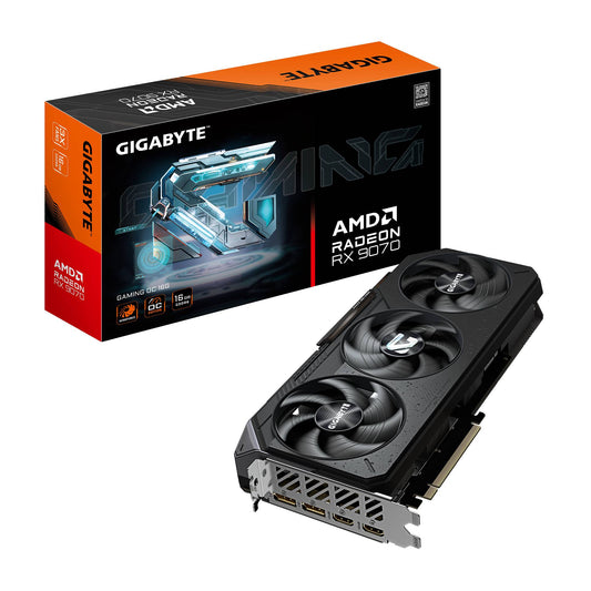 Tarjeta Gráfica Gigabyte AMD Radeon RX 9070 GAMING OC, 16GB 256-bit GDDR6, PCI Express 5.0