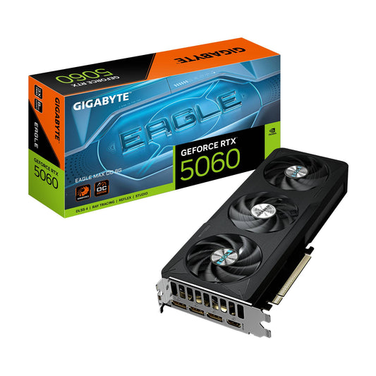 Tarjeta Gráfica Gigabyte NVIDIA GeForce RTX 5060 EAGLEMAX, 8GB 128-bit GDDR7, PCI Express x8 5.0