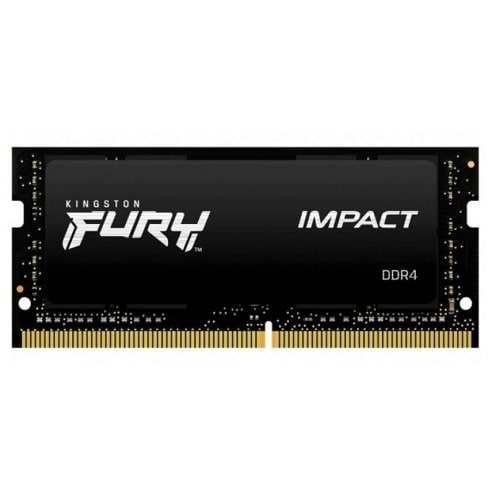 Memoria RAM Kingston FURY Impact DDR4, 3200MHz, 16GB, Non-ECC, CL20, SO-DIMM, XMP
